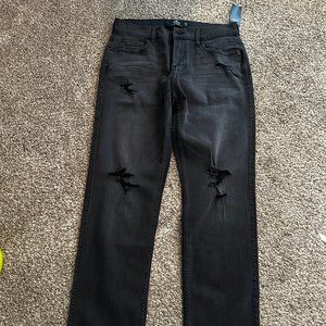 NWT Men Hollister Slim Straight Advanced Stretch Ripped Jeans Size 32x32